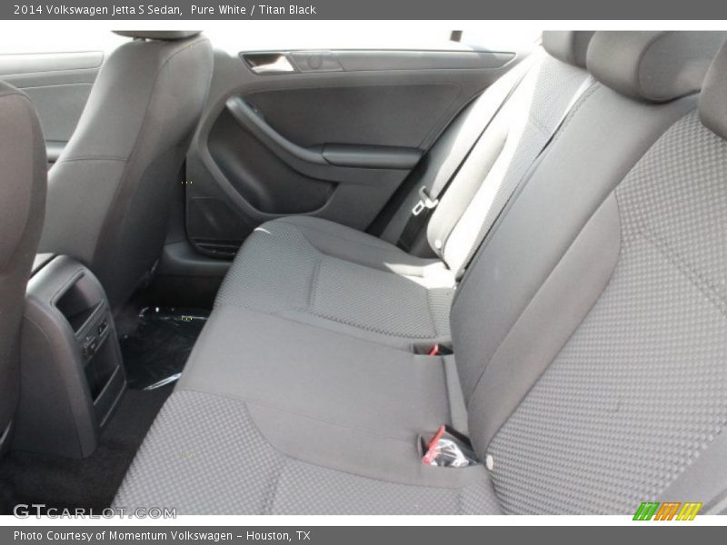 Pure White / Titan Black 2014 Volkswagen Jetta S Sedan