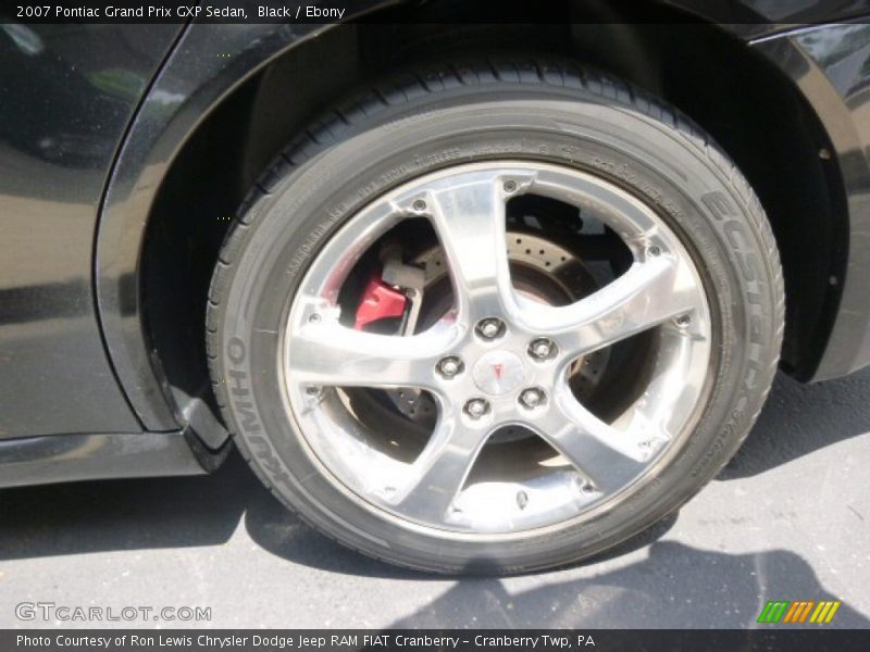 Black / Ebony 2007 Pontiac Grand Prix GXP Sedan