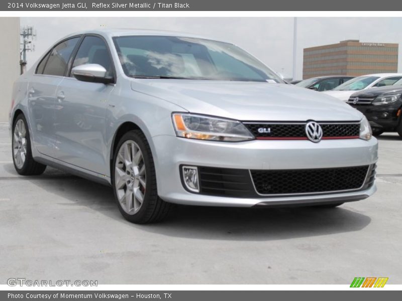 Reflex Silver Metallic / Titan Black 2014 Volkswagen Jetta GLI