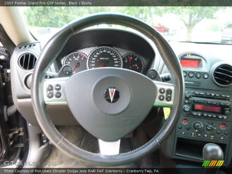 Black / Ebony 2007 Pontiac Grand Prix GXP Sedan