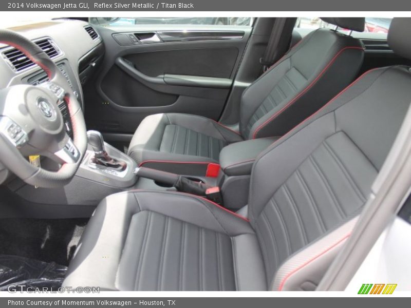 Reflex Silver Metallic / Titan Black 2014 Volkswagen Jetta GLI