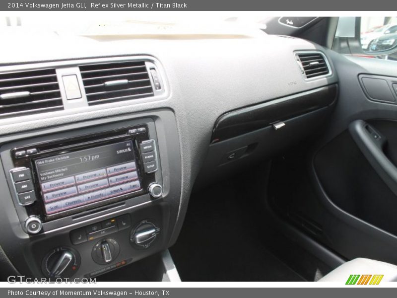 Reflex Silver Metallic / Titan Black 2014 Volkswagen Jetta GLI