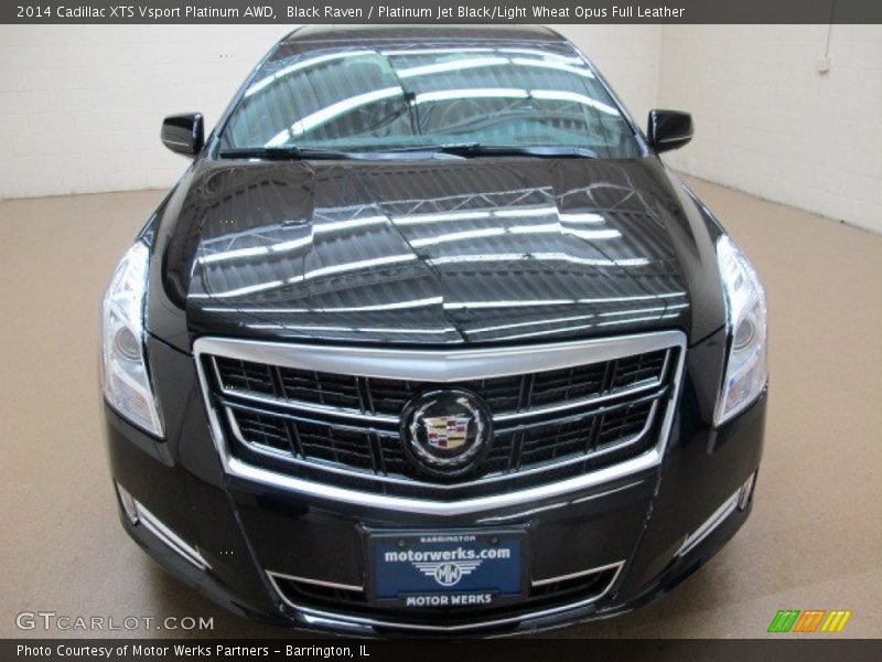 Black Raven / Platinum Jet Black/Light Wheat Opus Full Leather 2014 Cadillac XTS Vsport Platinum AWD
