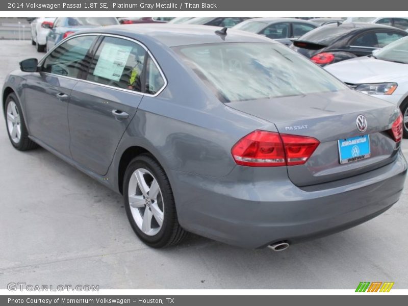 Platinum Gray Metallic / Titan Black 2014 Volkswagen Passat 1.8T SE