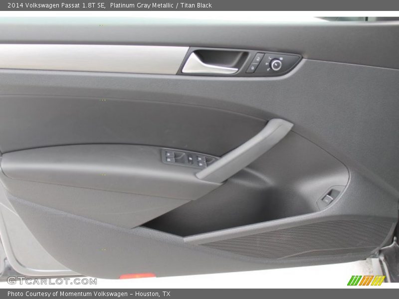Platinum Gray Metallic / Titan Black 2014 Volkswagen Passat 1.8T SE