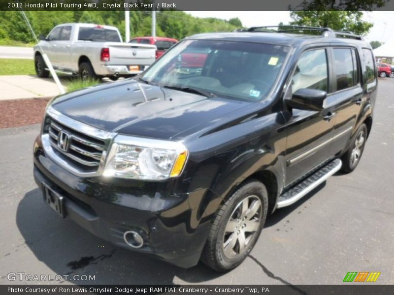 Crystal Black Pearl / Black 2012 Honda Pilot Touring 4WD