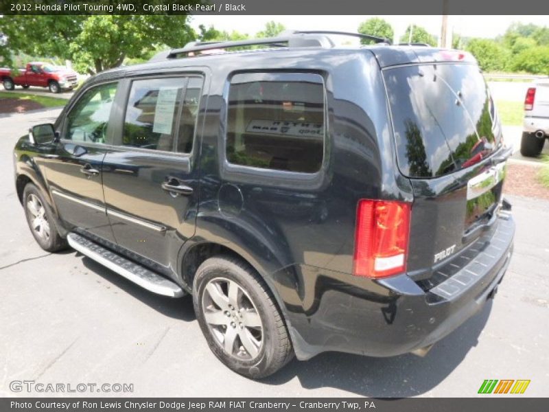 Crystal Black Pearl / Black 2012 Honda Pilot Touring 4WD