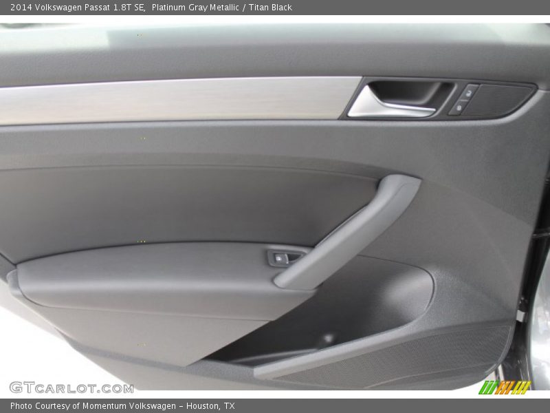 Platinum Gray Metallic / Titan Black 2014 Volkswagen Passat 1.8T SE