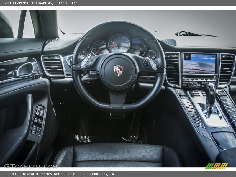 Dashboard of 2010 Panamera 4S