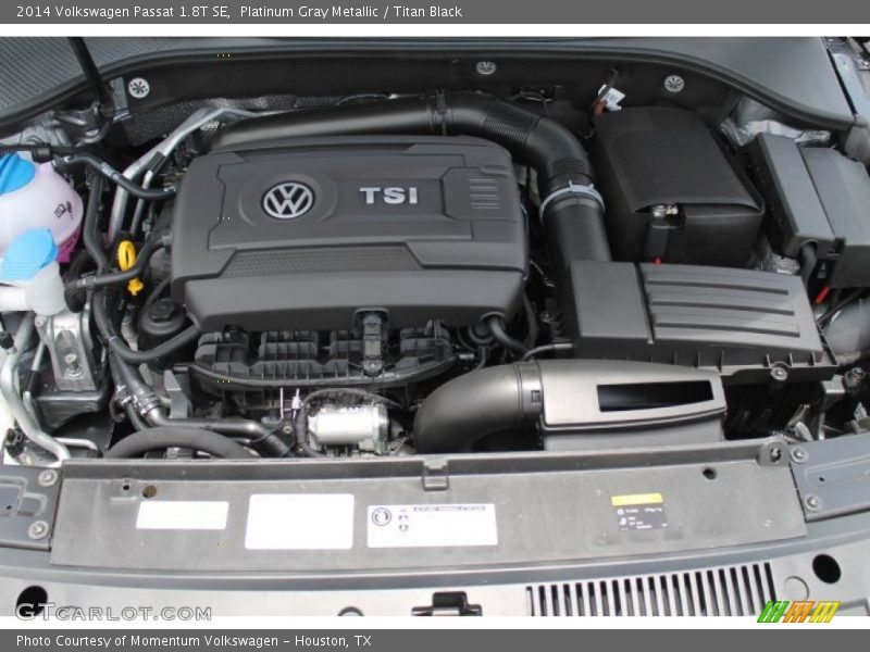 Platinum Gray Metallic / Titan Black 2014 Volkswagen Passat 1.8T SE