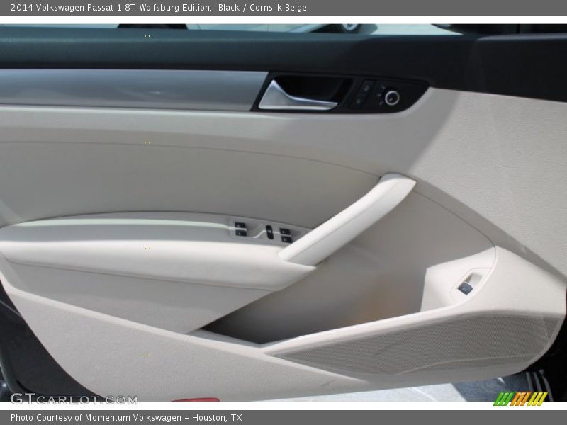 Black / Cornsilk Beige 2014 Volkswagen Passat 1.8T Wolfsburg Edition