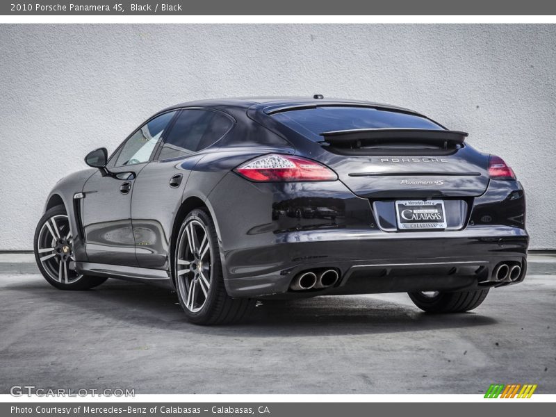 Black / Black 2010 Porsche Panamera 4S