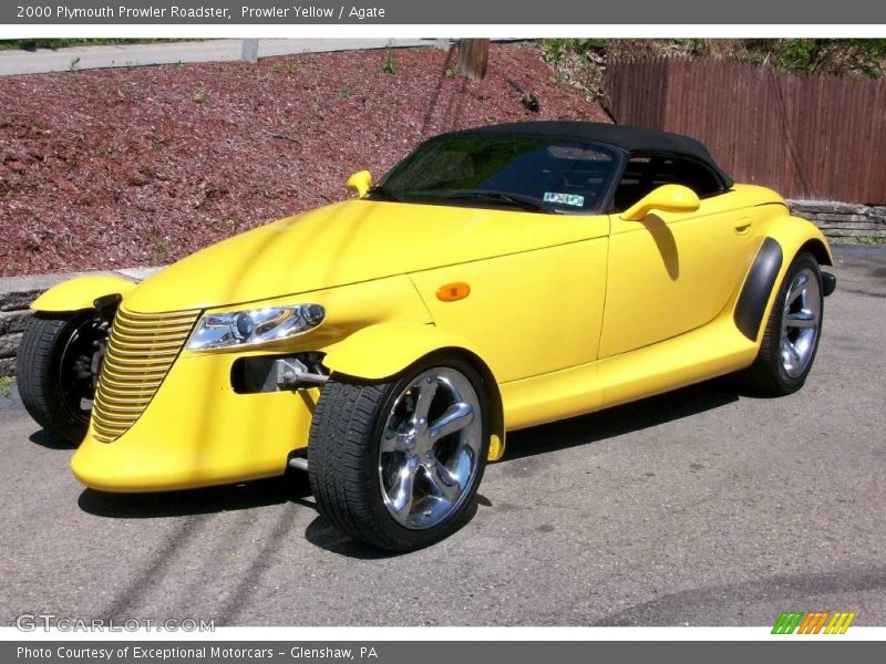 Prowler Yellow / Agate 2000 Plymouth Prowler Roadster