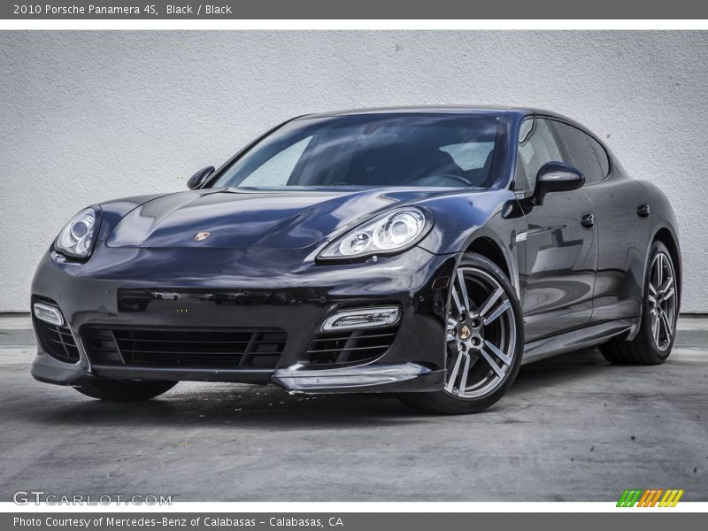 Front 3/4 View of 2010 Panamera 4S