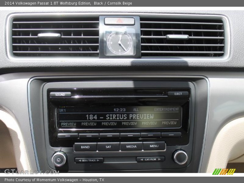 Black / Cornsilk Beige 2014 Volkswagen Passat 1.8T Wolfsburg Edition