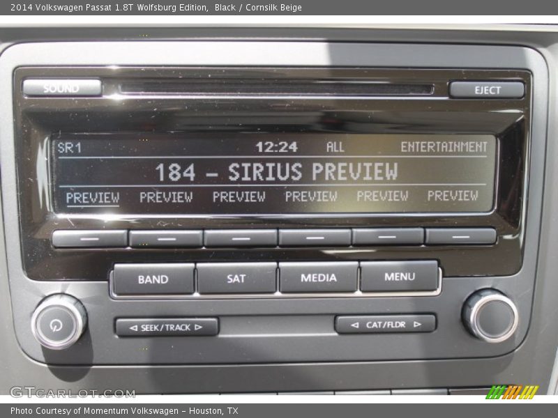 Black / Cornsilk Beige 2014 Volkswagen Passat 1.8T Wolfsburg Edition