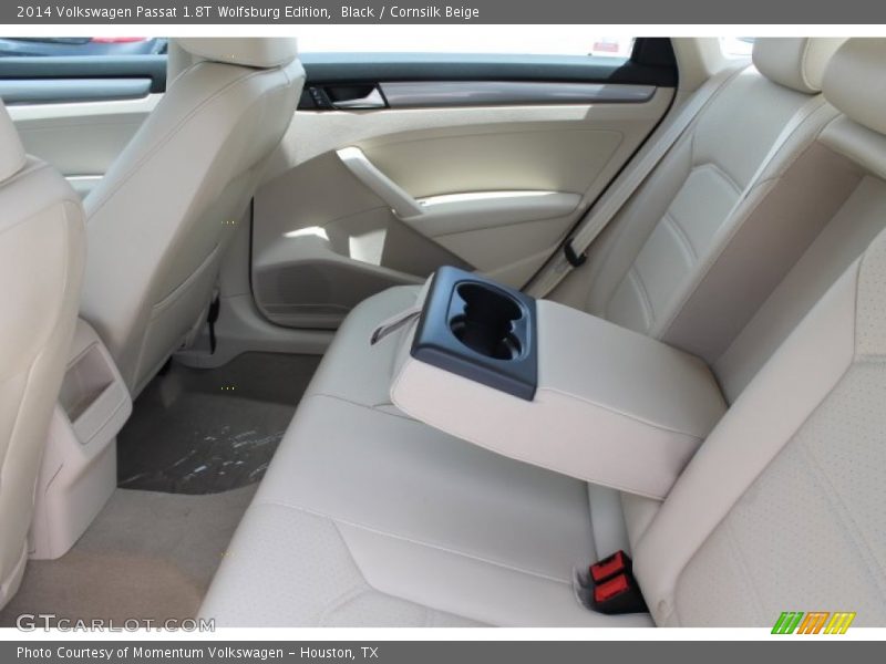 Black / Cornsilk Beige 2014 Volkswagen Passat 1.8T Wolfsburg Edition