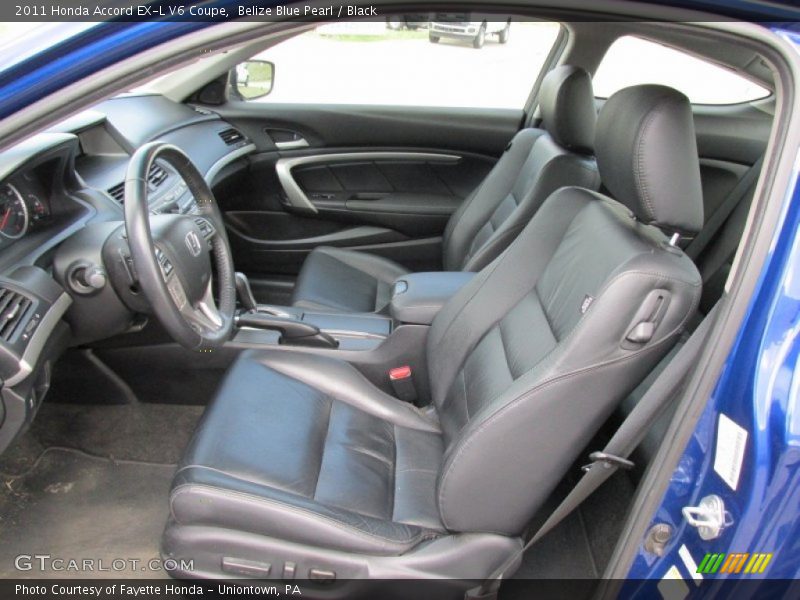  2011 Accord EX-L V6 Coupe Black Interior