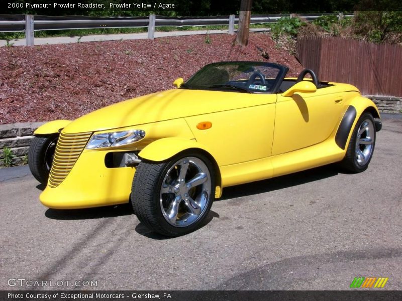 Prowler Yellow / Agate 2000 Plymouth Prowler Roadster