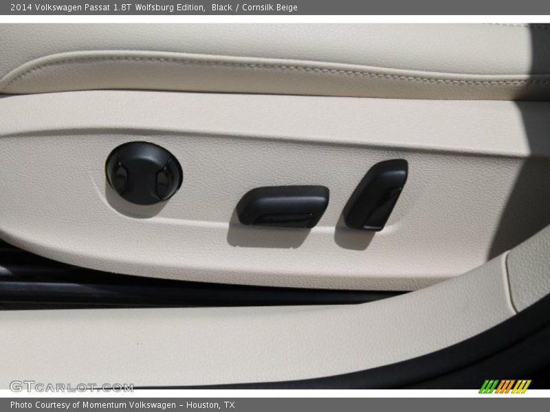 Black / Cornsilk Beige 2014 Volkswagen Passat 1.8T Wolfsburg Edition