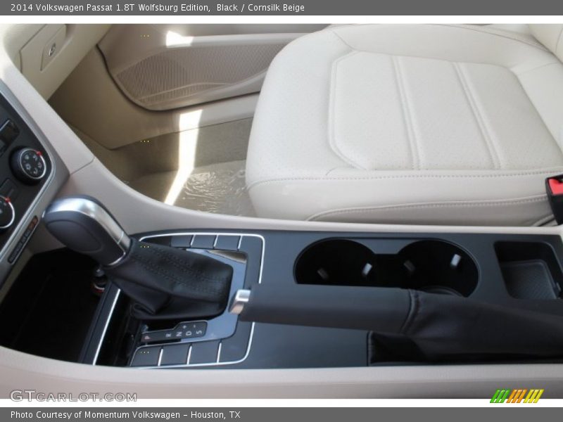 Black / Cornsilk Beige 2014 Volkswagen Passat 1.8T Wolfsburg Edition