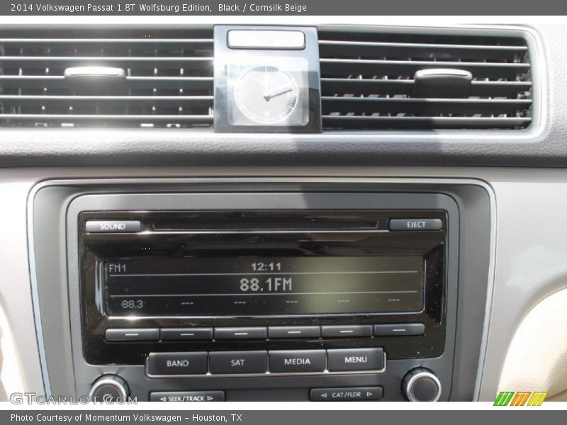 Black / Cornsilk Beige 2014 Volkswagen Passat 1.8T Wolfsburg Edition