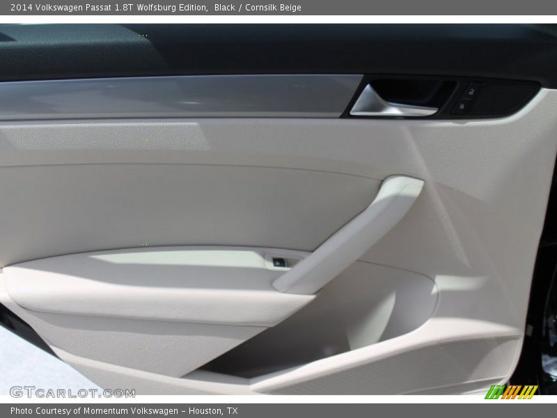 Black / Cornsilk Beige 2014 Volkswagen Passat 1.8T Wolfsburg Edition