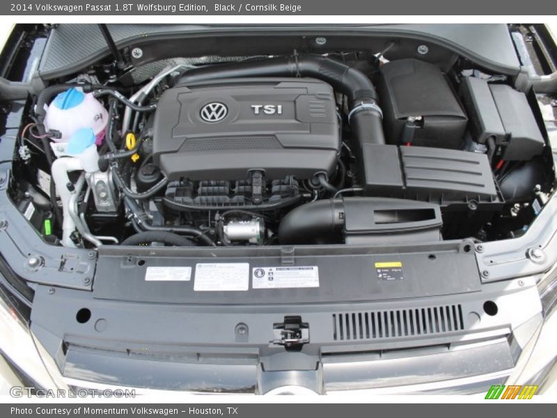 Black / Cornsilk Beige 2014 Volkswagen Passat 1.8T Wolfsburg Edition
