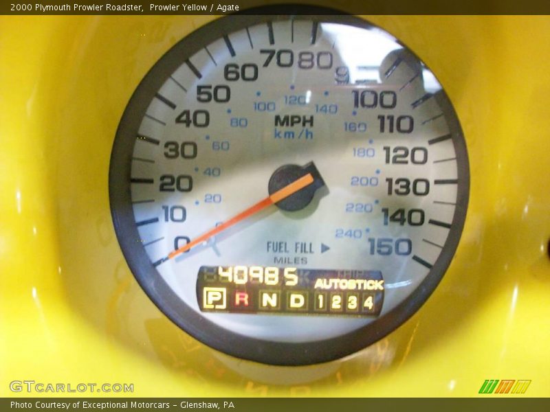 Prowler Yellow / Agate 2000 Plymouth Prowler Roadster