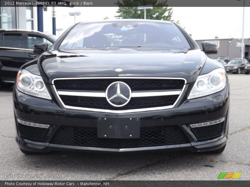 Black / Black 2012 Mercedes-Benz CL 63 AMG