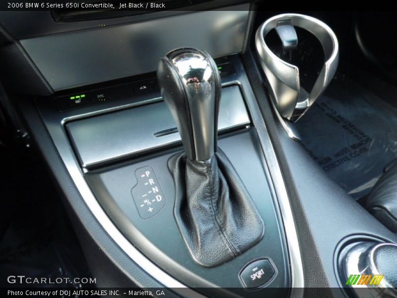 Jet Black / Black 2006 BMW 6 Series 650i Convertible