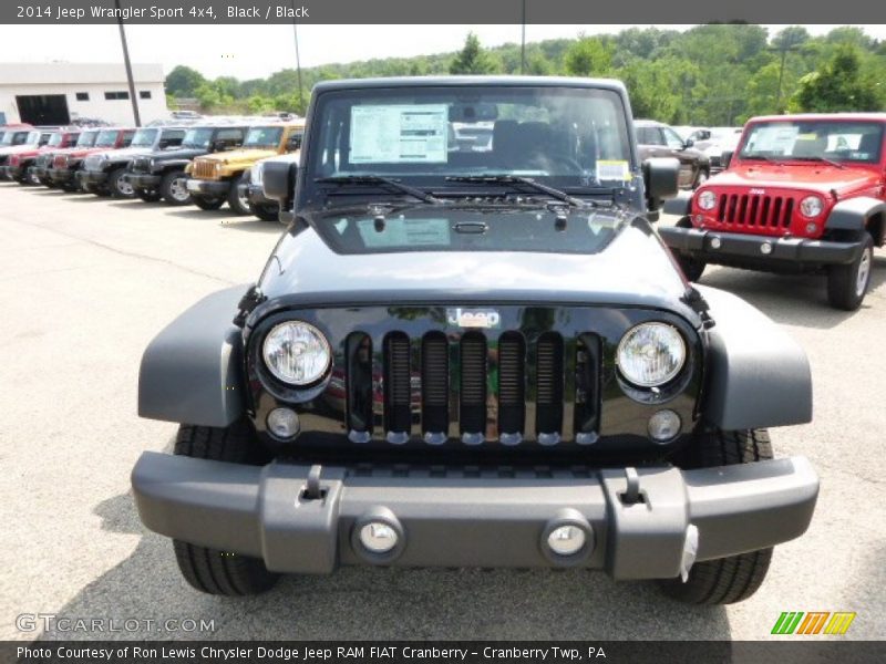 Black / Black 2014 Jeep Wrangler Sport 4x4