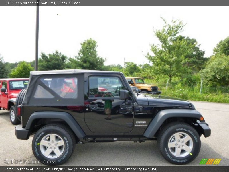 Black / Black 2014 Jeep Wrangler Sport 4x4