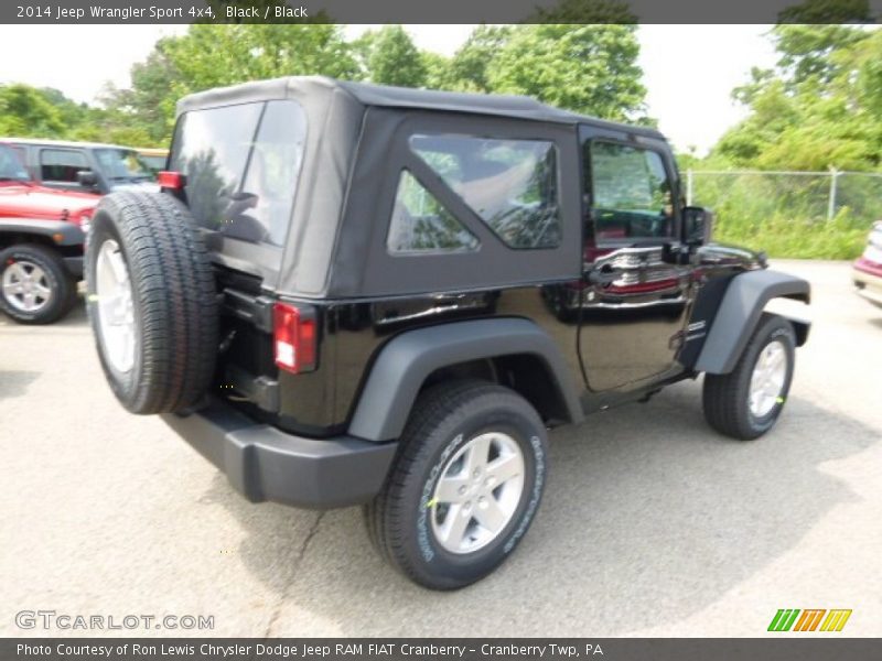 Black / Black 2014 Jeep Wrangler Sport 4x4