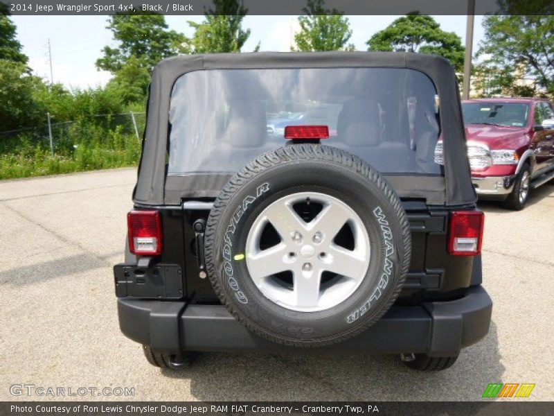 Black / Black 2014 Jeep Wrangler Sport 4x4