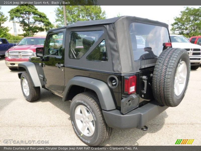 Black / Black 2014 Jeep Wrangler Sport 4x4