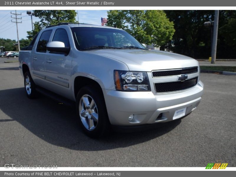 Sheer Silver Metallic / Ebony 2011 Chevrolet Avalanche LT 4x4