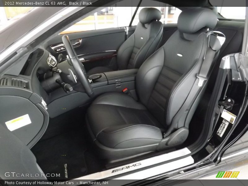 Front Seat of 2012 CL 63 AMG