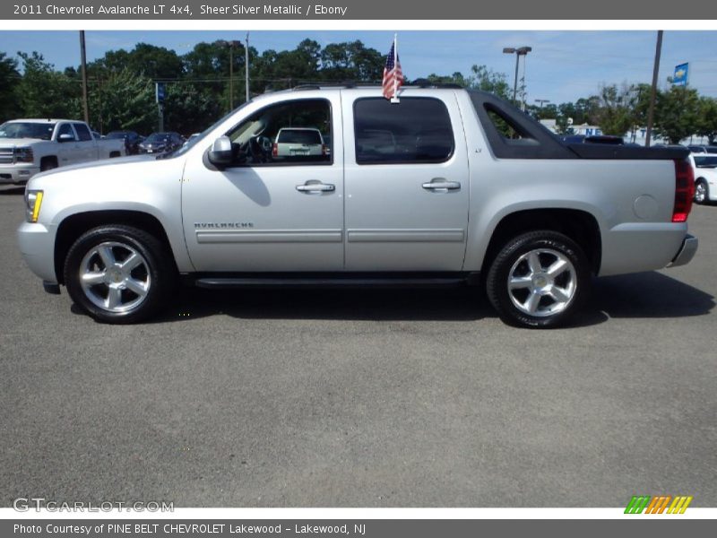 Sheer Silver Metallic / Ebony 2011 Chevrolet Avalanche LT 4x4