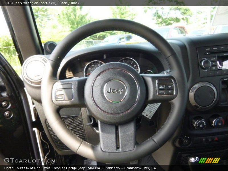 Black / Black 2014 Jeep Wrangler Sport 4x4