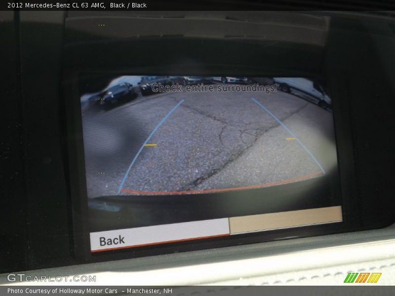 Black / Black 2012 Mercedes-Benz CL 63 AMG