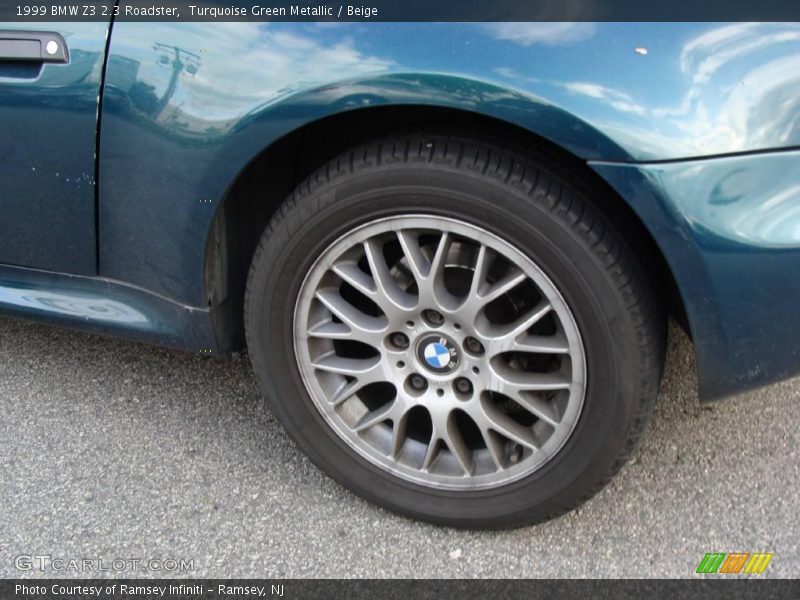 Turquoise Green Metallic / Beige 1999 BMW Z3 2.3 Roadster