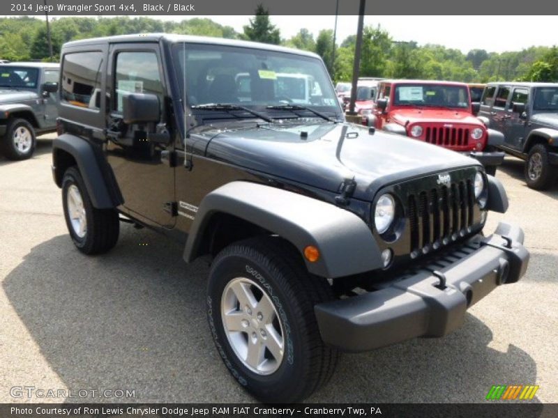 Black / Black 2014 Jeep Wrangler Sport 4x4