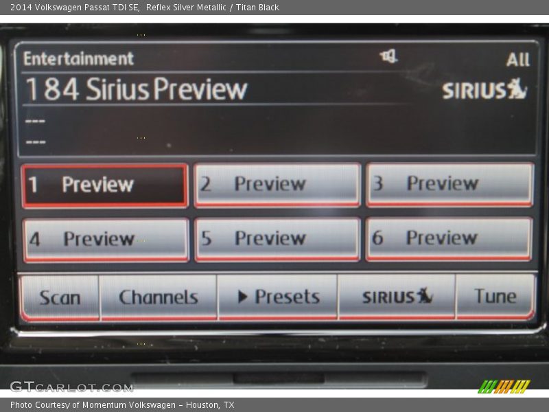 Reflex Silver Metallic / Titan Black 2014 Volkswagen Passat TDI SE