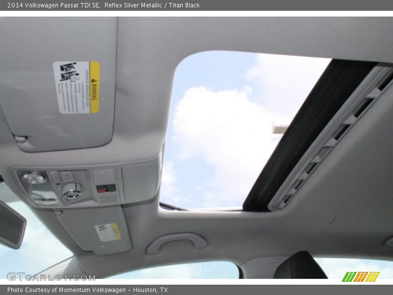 Reflex Silver Metallic / Titan Black 2014 Volkswagen Passat TDI SE