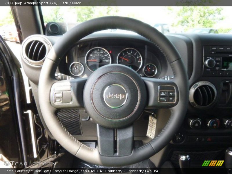 Black / Black 2014 Jeep Wrangler Sport 4x4