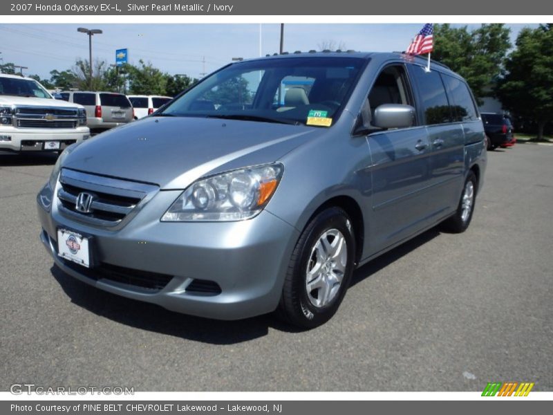 Silver Pearl Metallic / Ivory 2007 Honda Odyssey EX-L