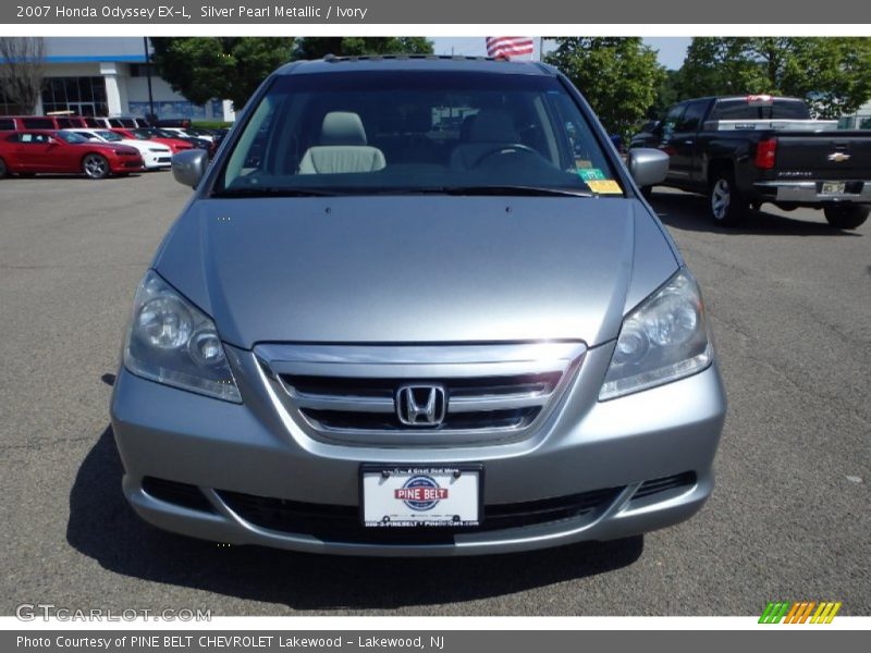 Silver Pearl Metallic / Ivory 2007 Honda Odyssey EX-L