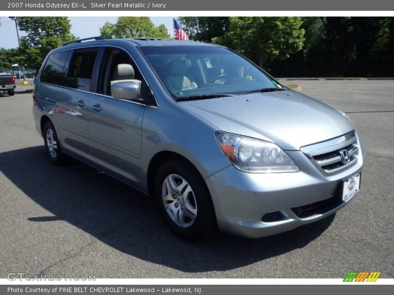 Silver Pearl Metallic / Ivory 2007 Honda Odyssey EX-L