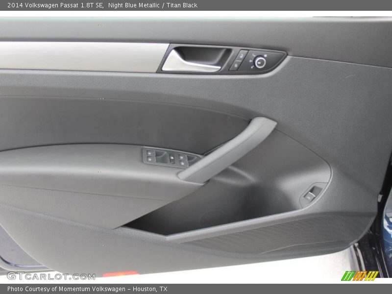 Night Blue Metallic / Titan Black 2014 Volkswagen Passat 1.8T SE